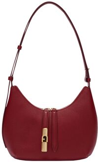 FURLA Goccia Shoulderbag S ciliegia schoudertas dames Rood - H 21 x B 22 x D 7.5 cm