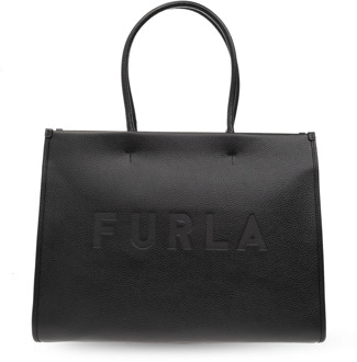 FURLA Grote 'Opportunity' shopper tas Furla , Black , Dames - ONE Size