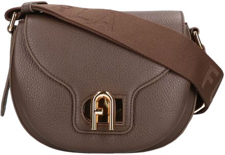 FURLA Lotus Crossbody Mini ogano damestas Taupe - H 14 x B 13 x D 6 cm