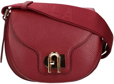 FURLA Lotus Crossbody Mini toni rubino damestas Rood - H 14 x B 13 x D 6 cm