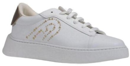 FURLA Platform Sneakers met Studded Detail Wit