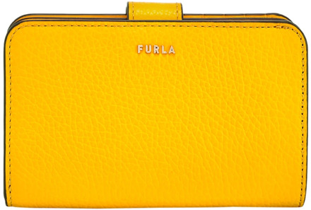 FURLA Portemonnee/kaarthouder Furla , Yellow , Dames - ONE Size