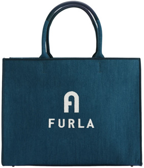 FURLA Tote Bags Furla , Blue , Dames - ONE Size