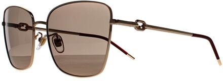 FURLA Vierkant Dames Glimmend Roségoud Bruin SFU714 - maat
