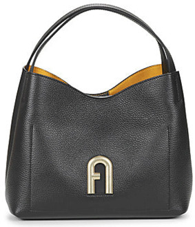 FURLA Zwarte Primula Hobo Tas voor Vrouwen Furla , Black , Dames - ONE Size