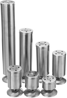 Furniture Adjustable Cabinet Legs Stainless Steel Furniture Legs Cabinet Table Sofa Bed Feet Furniture Legs Feet