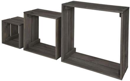 Furniture Legs Europe 3tc Pallet Pine Dark Grey Wash Fsc 40x40x15cm 3pp
