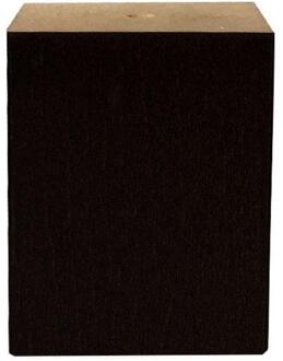 Furniture Legs Europe Kleine grijze vierkanten houten meubelpoot 6 cm