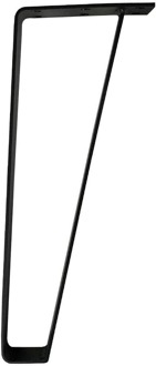 Furniture Legs Europe Massief stalen tafelpoot zwart design 15 bij 5 cm en hoogte 40 cm