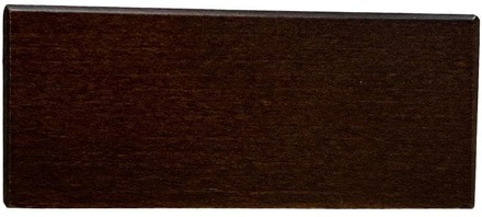 Furniture Legs Europe Meubelpoot bruin hoek 11 bij 11 cm en hoogte 4,5 cm van massief hout