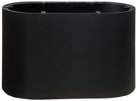 Furniture Legs Europe Ovale tafelpoot van 120 bij 60 cm en hoogte 72 cm Zwart