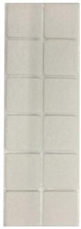 Furniture Legs Europe Plakvilt wit vierkant 5 bij 5 cm en hoogte 0,35 cm van vilt - 8 stuks