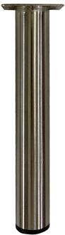 Furniture Legs Europe Ronde RVS look meubelpoot 20 cm