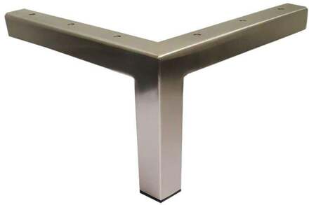 Furniture Legs Europe RVS design hoekpoot 13 cm