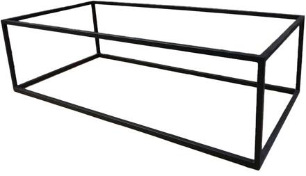 Furniture Legs Europe Salon tafelonderstel rechthoek 120x70x39,5 cm (koker 20 x 20 mm) Zwart
