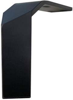 Furniture Legs Europe Stalen meubelpoot zwart vierkant 3 bij 3 cm en hoogte 15 cm