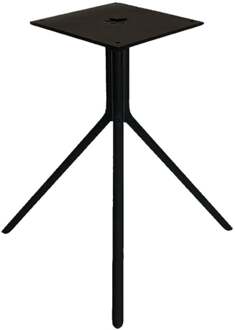 Furniture Legs Europe Stalen salononderstel zwart rond ø 36 cm en hoogte 39 cm (koker 1,6 cm)