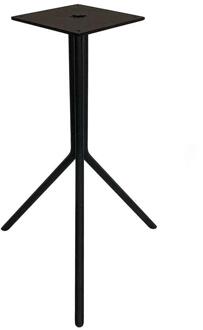 Furniture Legs Europe Stalen salononderstel zwart rond ø 36 cm en hoogte 45 cm (koker 1,6 cm)