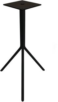 Furniture Legs Europe Stalen salononderstel zwart rond ø 36 cm en hoogte 55 cm (koker 1,6 cm)