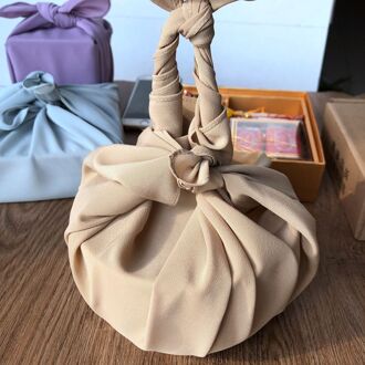 Furoshiki 48Cm Milieuvriendelijke Polyester Stof khaki