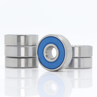 FUSHI 626 2RS Bearings Blue Sealed 6x19x6 mm , ABEC-3 626rs Ball Bearing Parts For Hobby RC Car Truck ,Pick of 6 Pcs