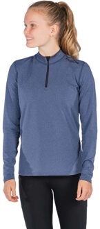 Fusion C3 Longsleeve Zip Neck Dames blauw