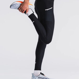 Fusion Lange tight heren Zwart - XL