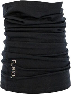 Fusion Merino 150 Nekwarmer zwart - ONE-SIZE