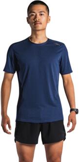 Fusion Nova Hardloop shirt Heren S Donkerblauw