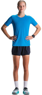 Fusion Run Shirt 2in1 Short Set Dames blauw