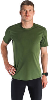 Fusion Run Shirt Short Tight Set Men groen
