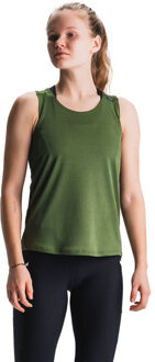 Fusion Run Singlet Dames groen - XL