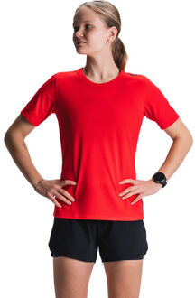 Fusion Run T-Shirt Dames rood - M
