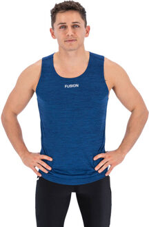 Fusion Singlet Short Tight Set Men navy