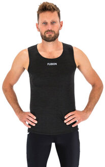 Fusion Singlet Short Tight Set Men zwart