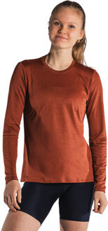 Fusion Technical Merino 150 Longsleeve Dames oranje - XS