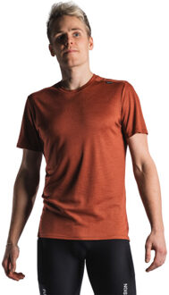 Fusion Technical Merino 150 T-Shirt Heren oranje - 2XL