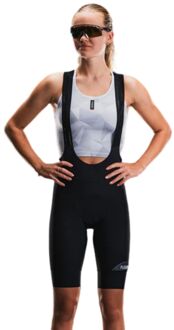 Fusion Tempo! Bib Fietsbroek dames S/36 Zwart