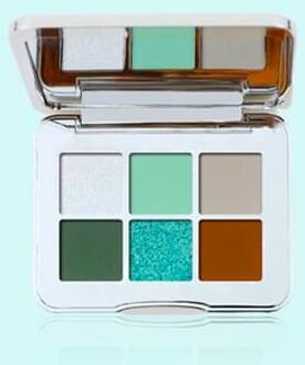 Future Tech 6 Shades Eyeshadow Palette - SpaceGreen #FT01
