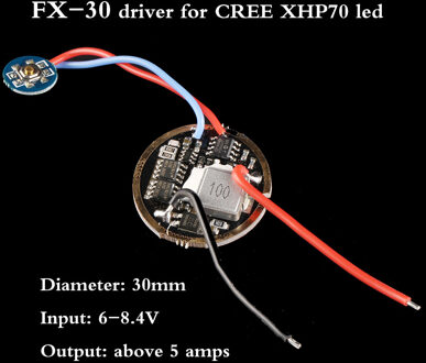 FX-30 driver voor CREE XHP70 led