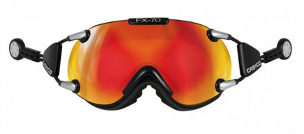 FX-70L Carbonic Skibril Unisex L Black Orange