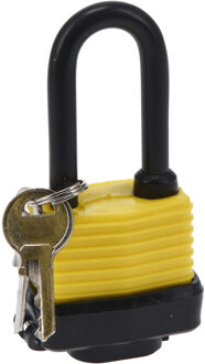 FX Tools Hangslot met sleutel - waterbestendig - 40 mm beugel - 2 sleutels -?10 x 5 x 2.5 cm
