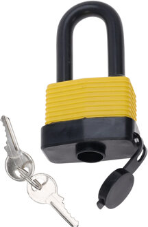 FX Tools Hangslot met sleutel - waterbestendig - 50 mm beugel - 2 sleutels -?11.5 x 6 x 3 cm