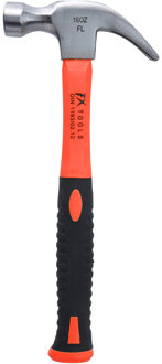 FX Tools Klauwhamer - staal/rubber - oranje -?665 gram
