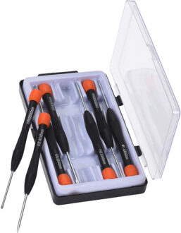 FX Tools Schroevendraaier - 7-delig - mini set - plat en kruiskop