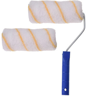 FX Tools Verfrollers 15 cm voor muren met beugel - 2x - Schilderen materiaal - Muurverf