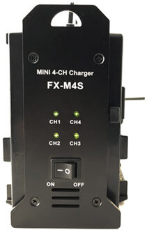 FXLion MINI 4-ch V-lock charger 16.8V/2A4