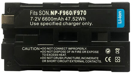 FXLion NP-F970 7.2v accu