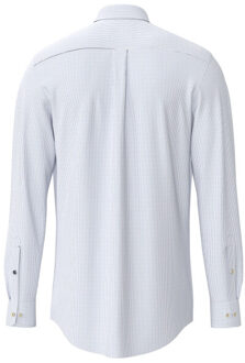 Fynch-Hatton Lange mouw overhemden 15088320 Blauw