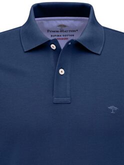 Fynch-Hatton Polo Midnight   3XL Blauw, Navy